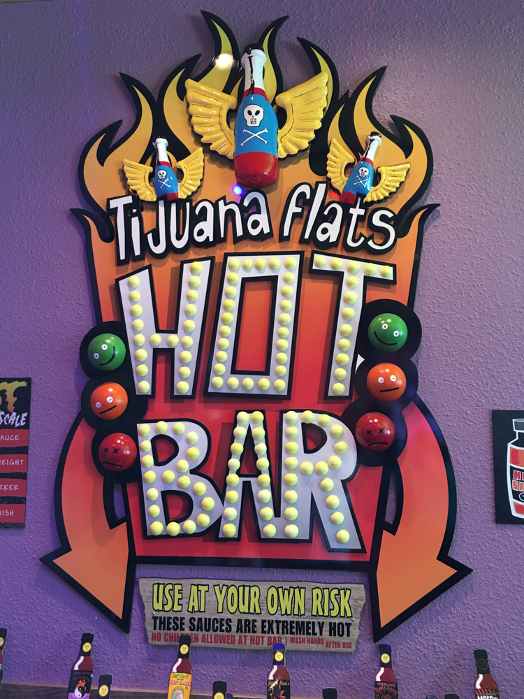 Tijuana Flats Hot Bar