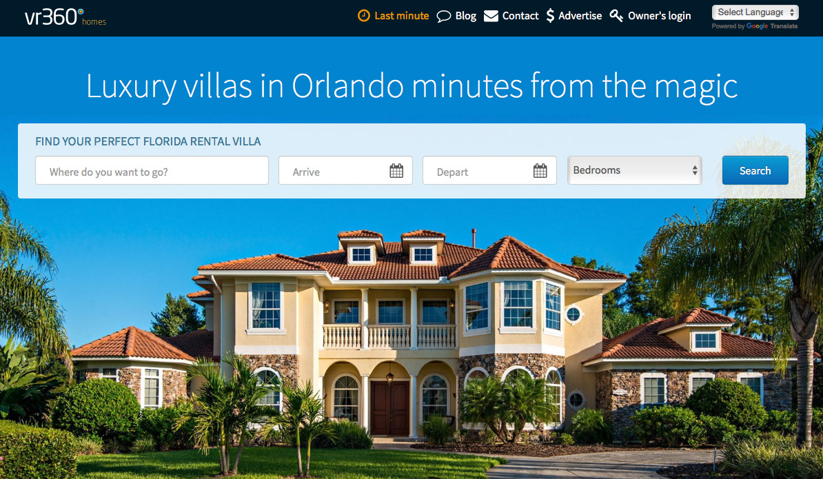No Service / Booking Fees on Orlando Vacation Rentals | VR360homes.com