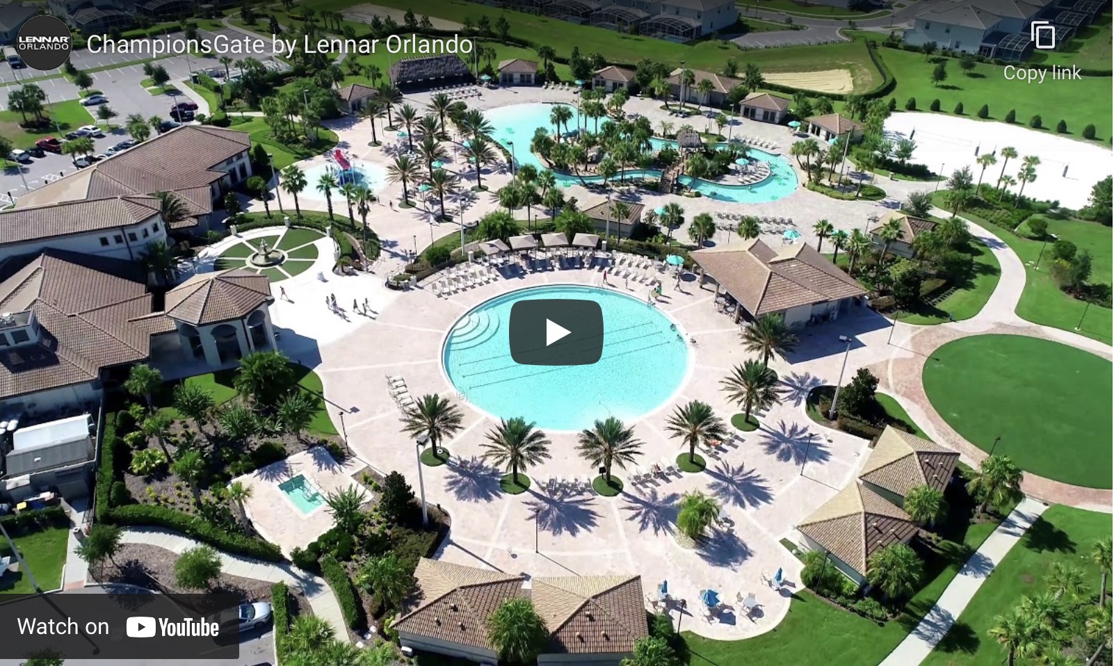 Champions Gate Area Video