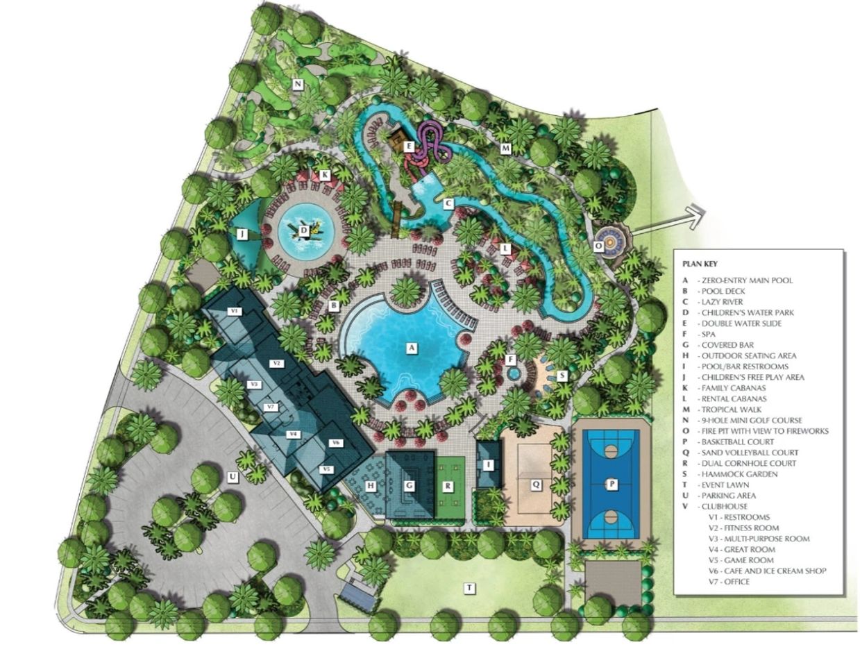 Windsor Island Resort Map