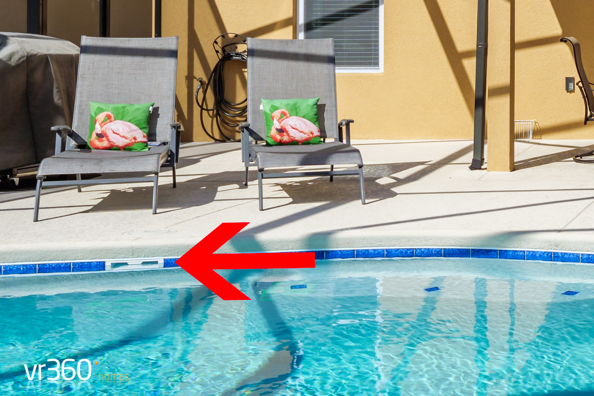 Orlando Villa Pool Heating Vent
