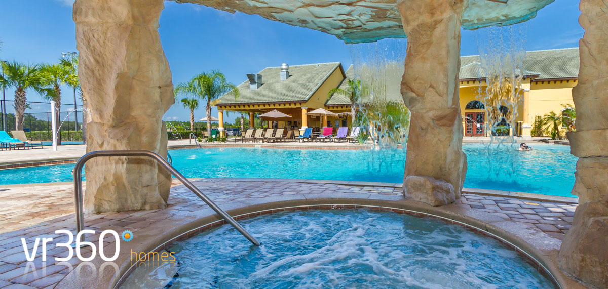 Paradise Palms Resort Clubhouse Pool Hot Tub