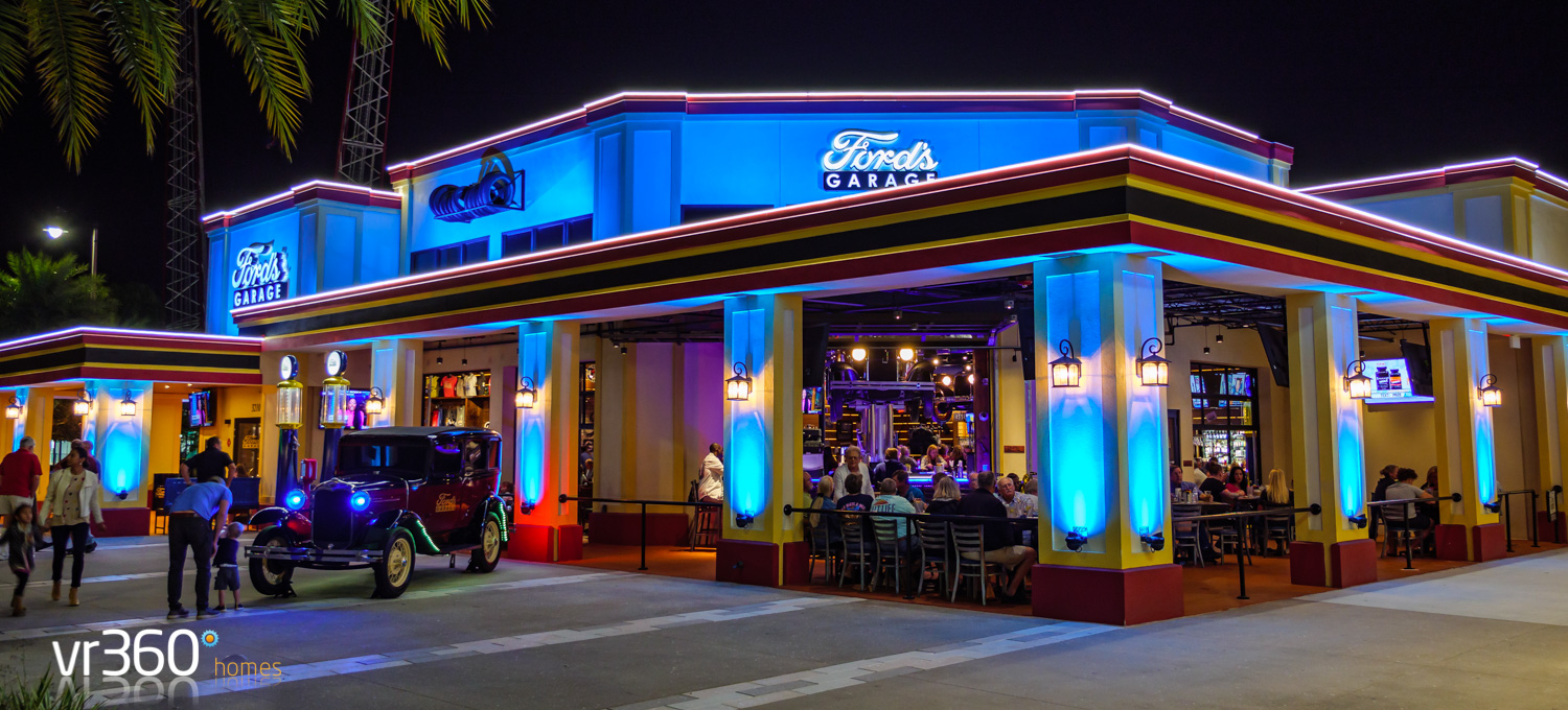Ford Garage at Sunset Walk in Kissimmee