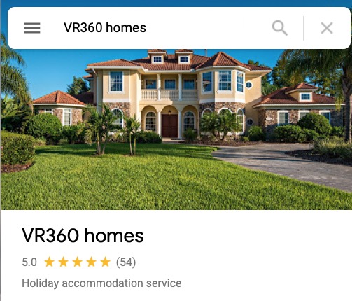 VR360homes Google Reviews