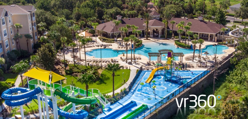 Windsor Hills Resort clubhouse and water park