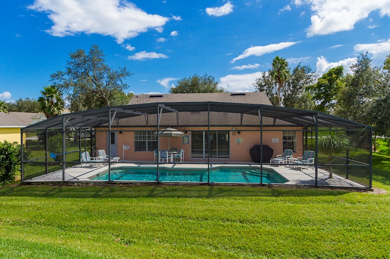 The Rear of the Villa