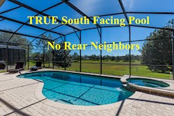 TRUE South Facing Pool