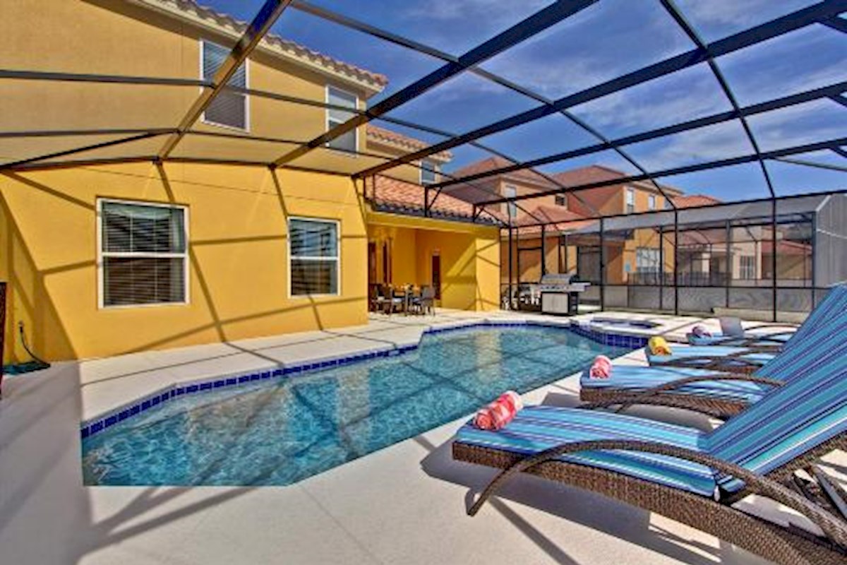 Watersong Villa Pool Area