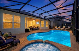 Stunning 5BR/5BA Villa -Southwest Facing pool in Windsor Hills