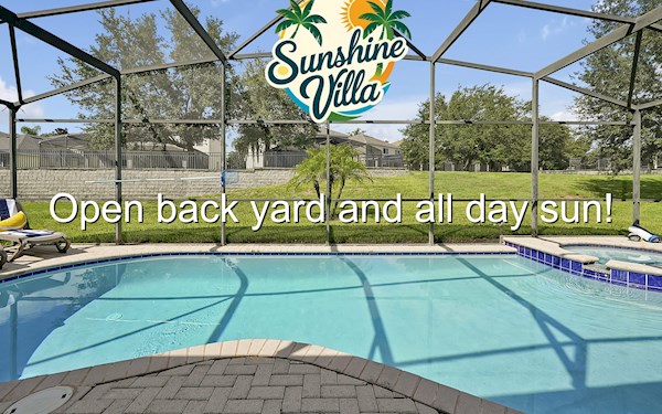 Stunning 5BR/5BA Villa -Southwest Facing pool in Windsor Hills