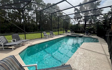 Fabulous Large 6 bed Home with Extended Pool Deck & Conservation 