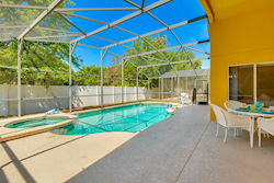 Pool Area with spa!