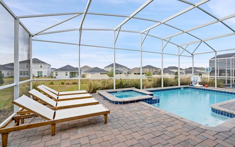 Champions Gate 9 Bed 5 Bath Villa with Pool and Spa