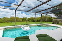 Pool and Spa with Open View