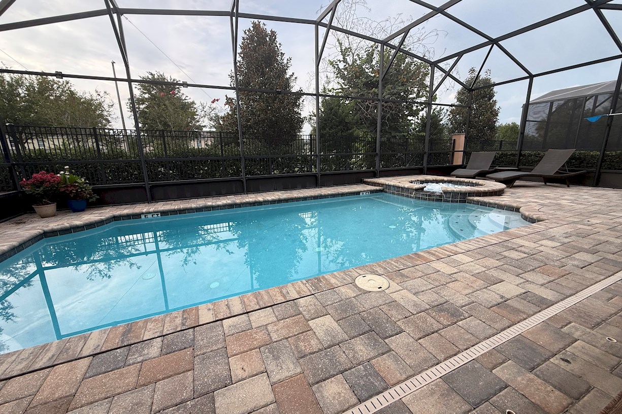 Large Pool and Spa Deck for your enjoyment