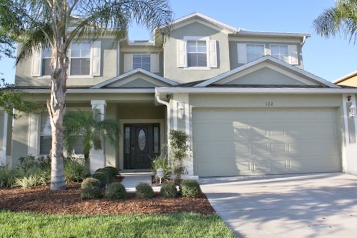 Front of Villa