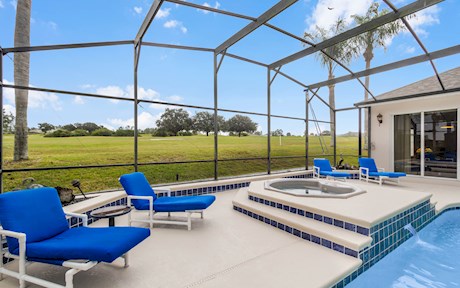 Luxury 4 Bed 3 Bath Disney Golf View Villa on Highlands Reserve