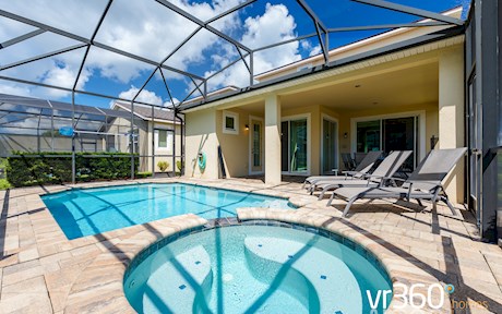 Solara Resort | 6 Bed 4½ Bath Villa | South Facing Pool