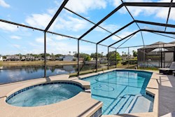 South Facing Pool with Lake View