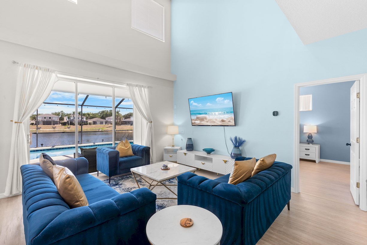 Lounge with Pool Access