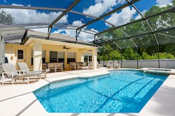 South Facing Pool and Spa