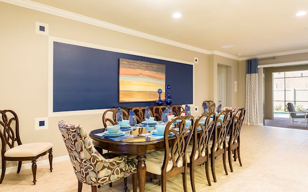 Dining Room, Access to Pool Deck