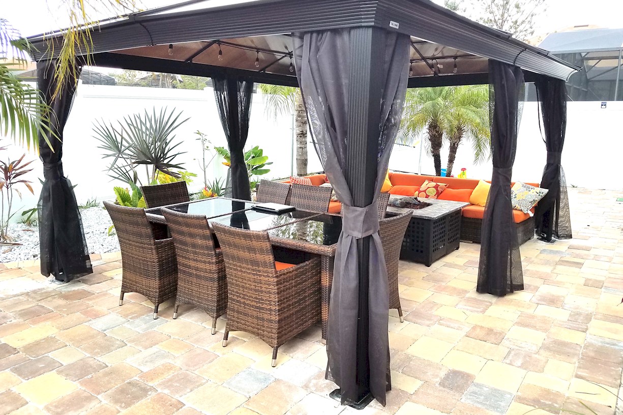 Backyard Patio Area