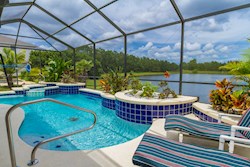 Sunset Lakes Villa Pool