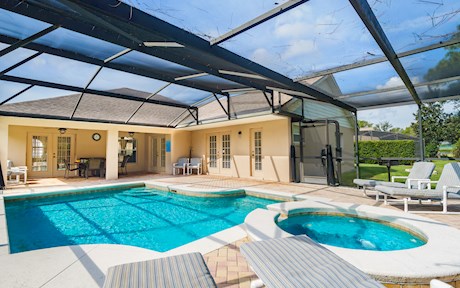 Orange Tree vacation villa | Unoverlooked with views and privacy