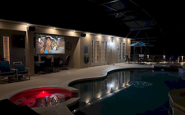 Pool at Night