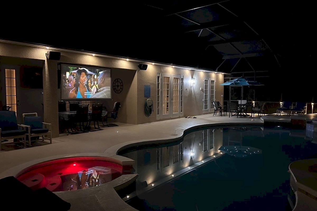Pool at Night