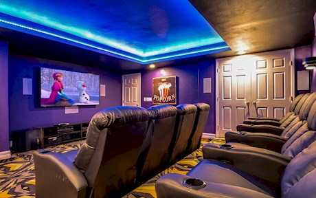 Mickey's Escape - Lakeview (4 Masters) Pool Hot Tub Theater BBQ