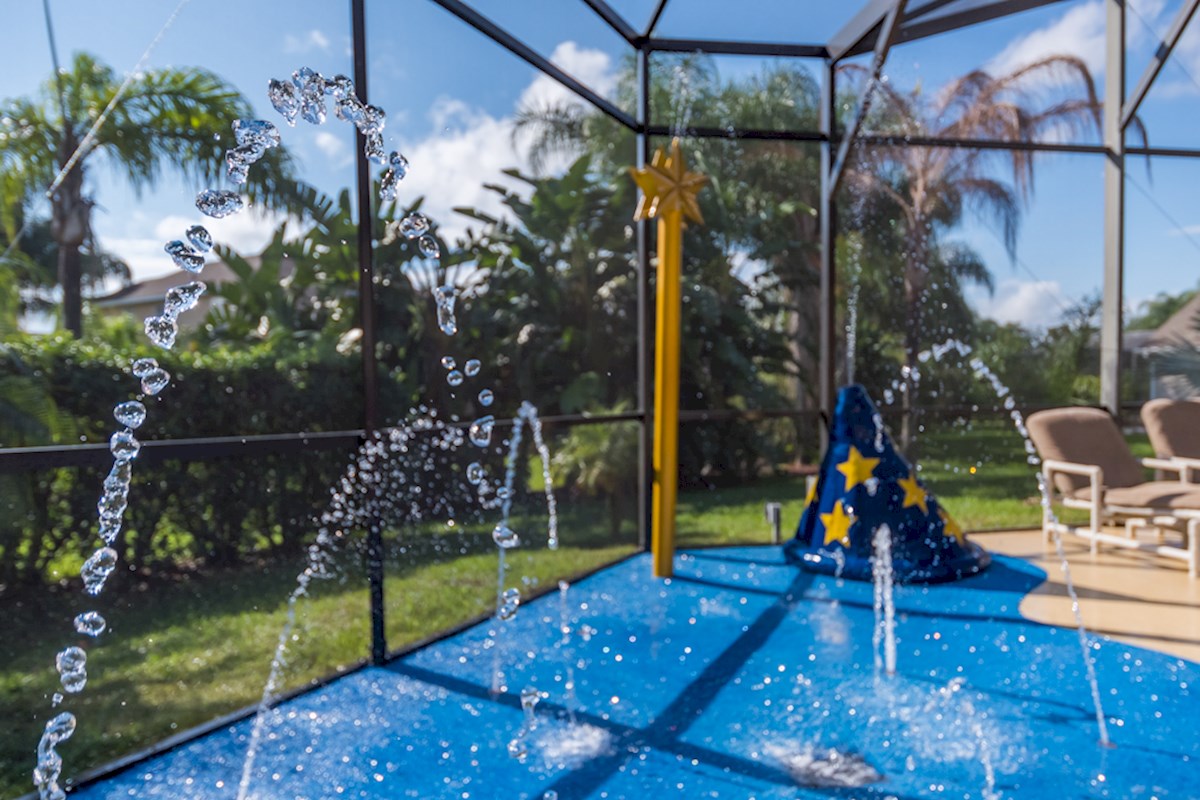 Private Splash Pad!