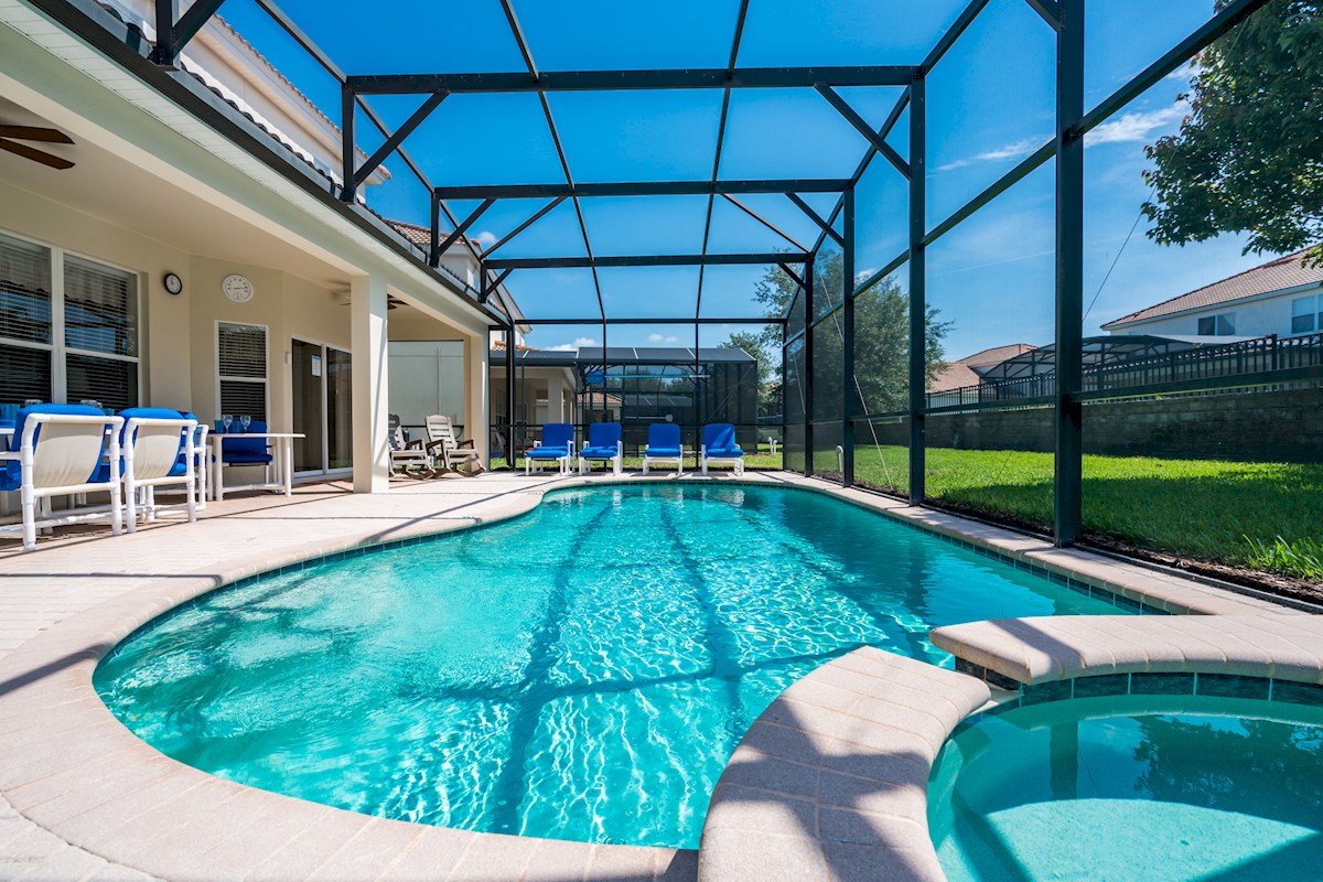 Windsor Hills Villa Pool Area