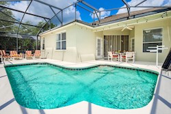 South facing pool