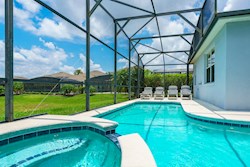 Pool Area at Tower Lake Villa