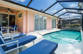 4 Bedroom 3 Bath Florida Villa on Sunset Lakes