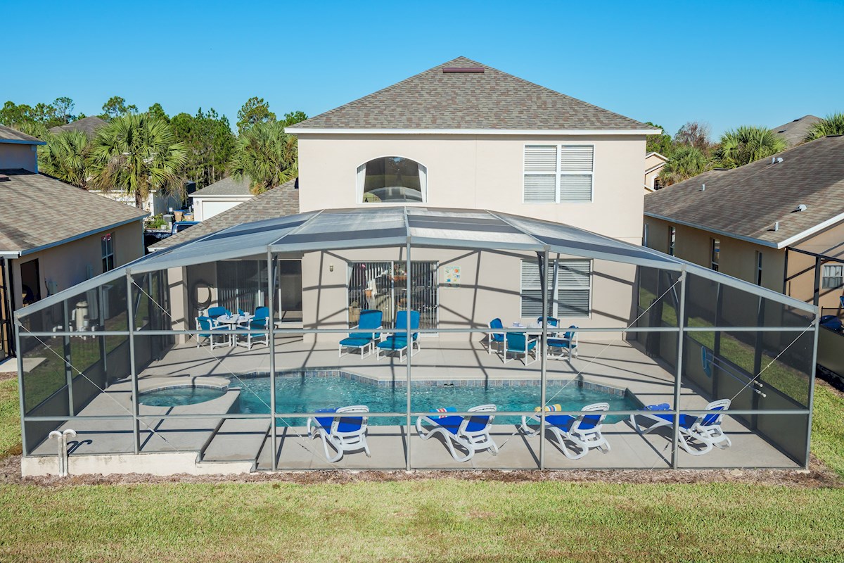 Back of Villa