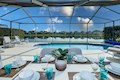 Sunset Lakes Villa Pool with Lake View