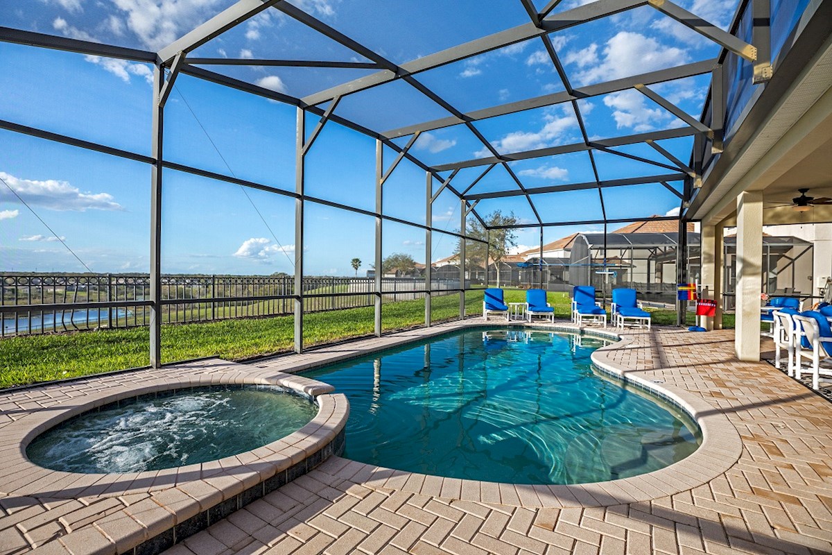 Windsor Hills Villa Pool Area