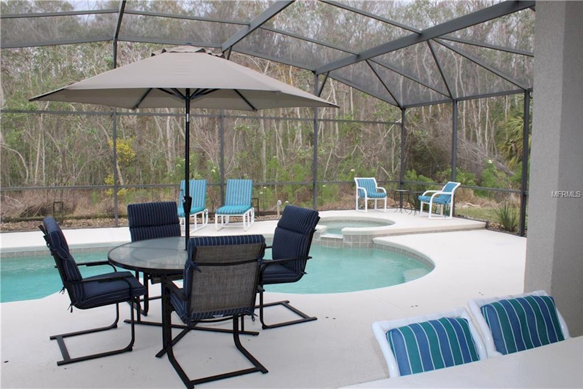 South-West Facing Pool Area