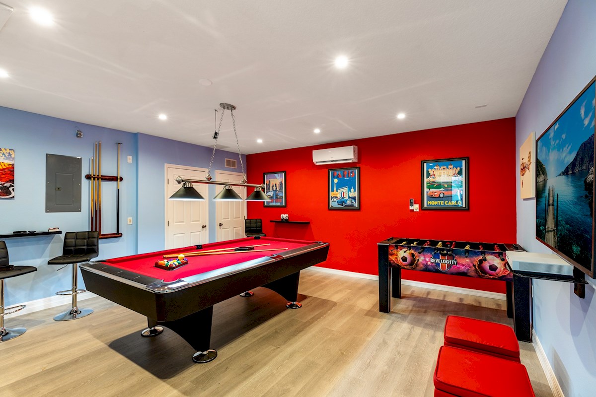 Air conditioned game room