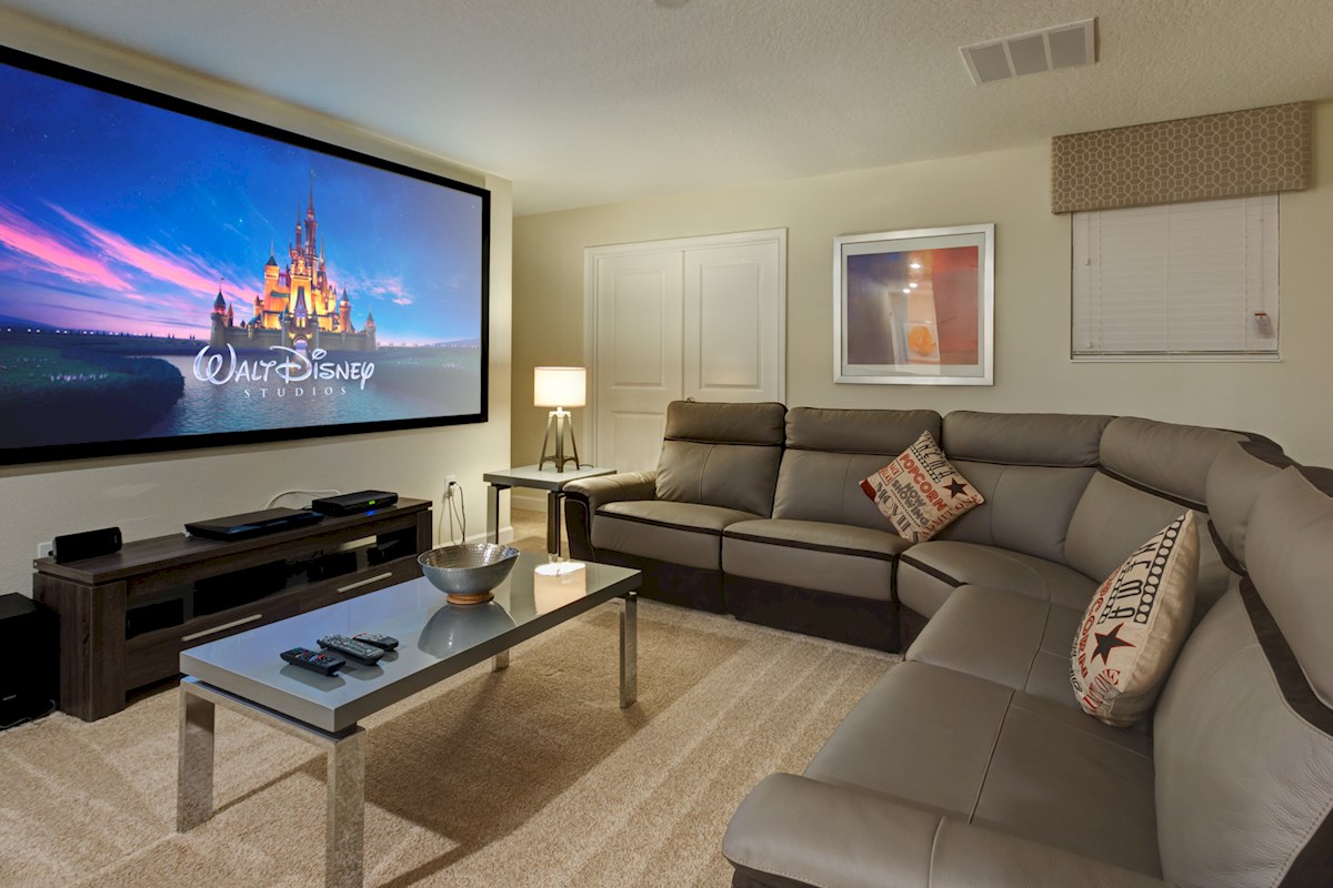 Upstairs TV Area