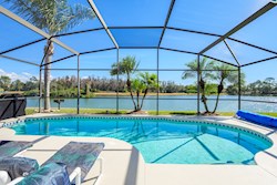 Pool Area with Lake View