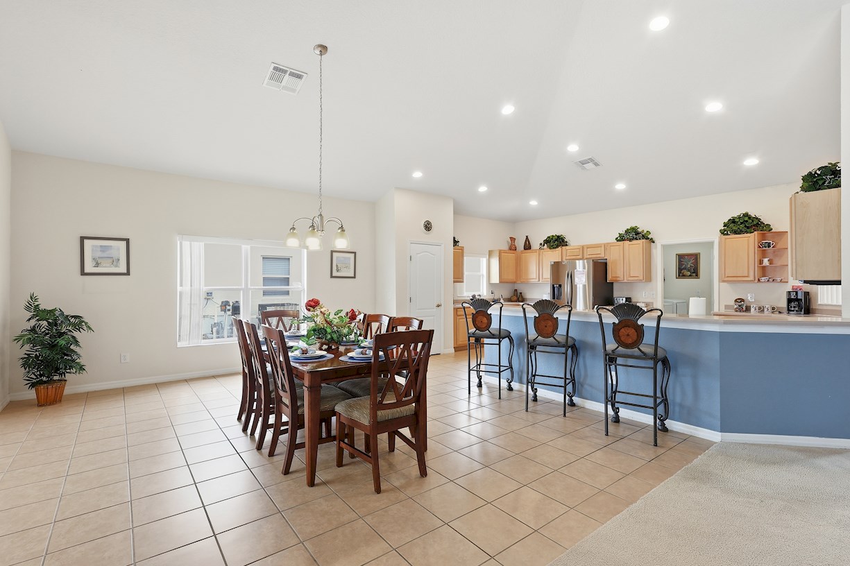 Kitchen and Dining Area