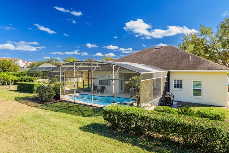 Back of Villa