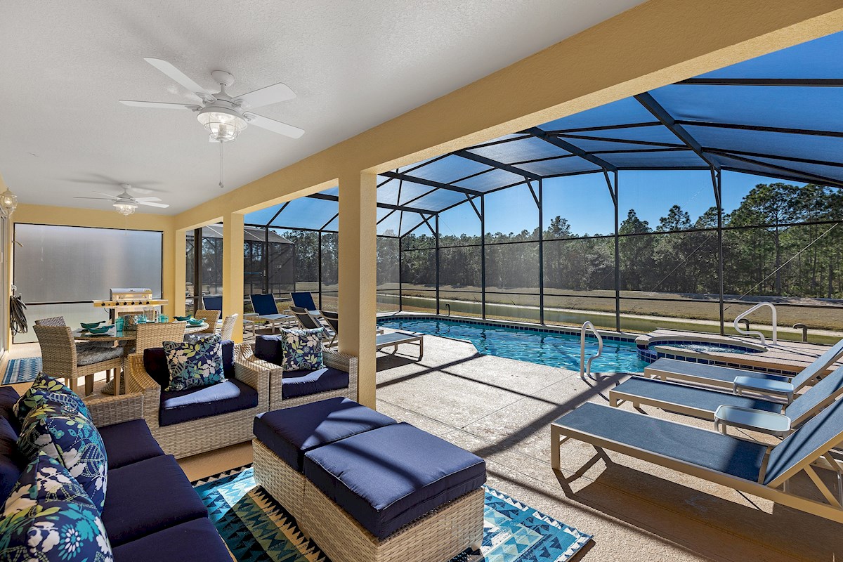 Fabulous pool area with views