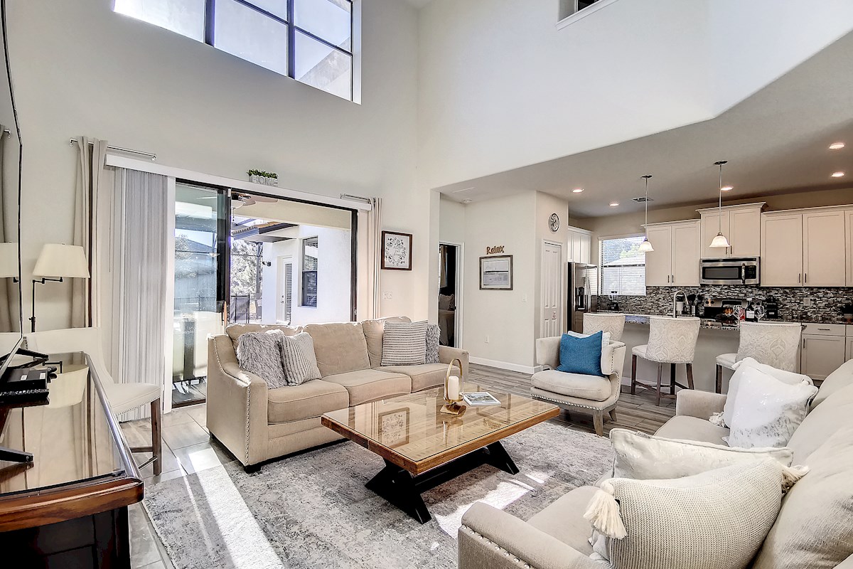 Open Plan Lounge Area
