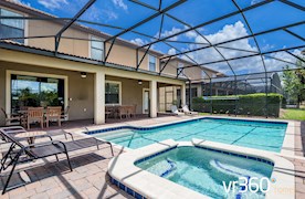 Champions Gate 5 Bed 4 ½ Bath Villa | South W Facing Pool 