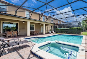 Champions Gate 5 Bed 4 ½ Bath Villa | South W Facing Pool 
